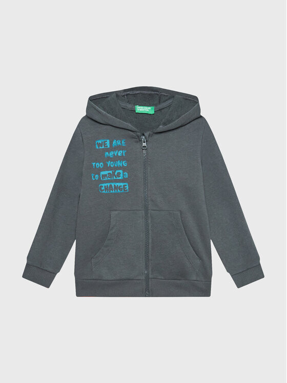 

Толстовка обычного кроя United Colors Of Benetton, серый