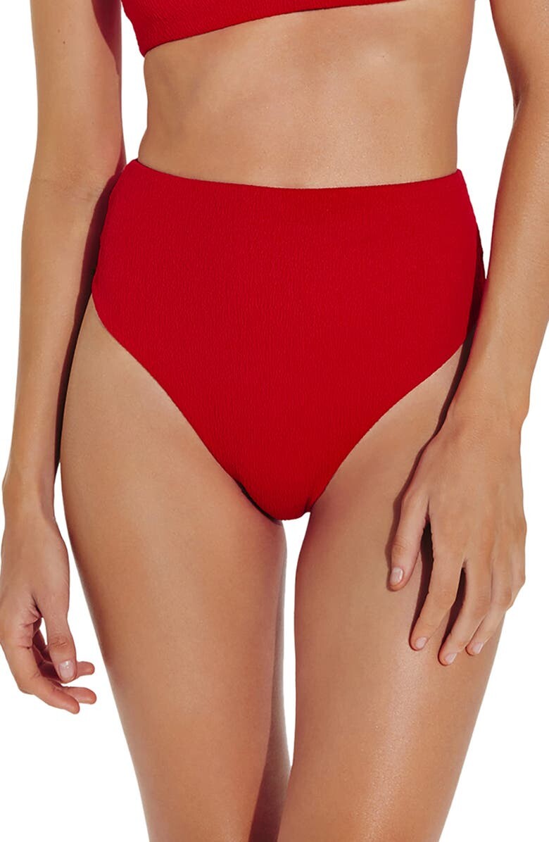 

Горячие плавки бикини с высокой талией Firenze Bela VIX SWIMWEAR, красный