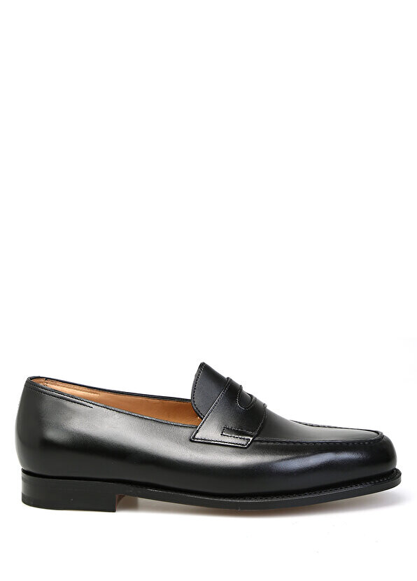

Черные мужские кожаные лоферы John Lobb