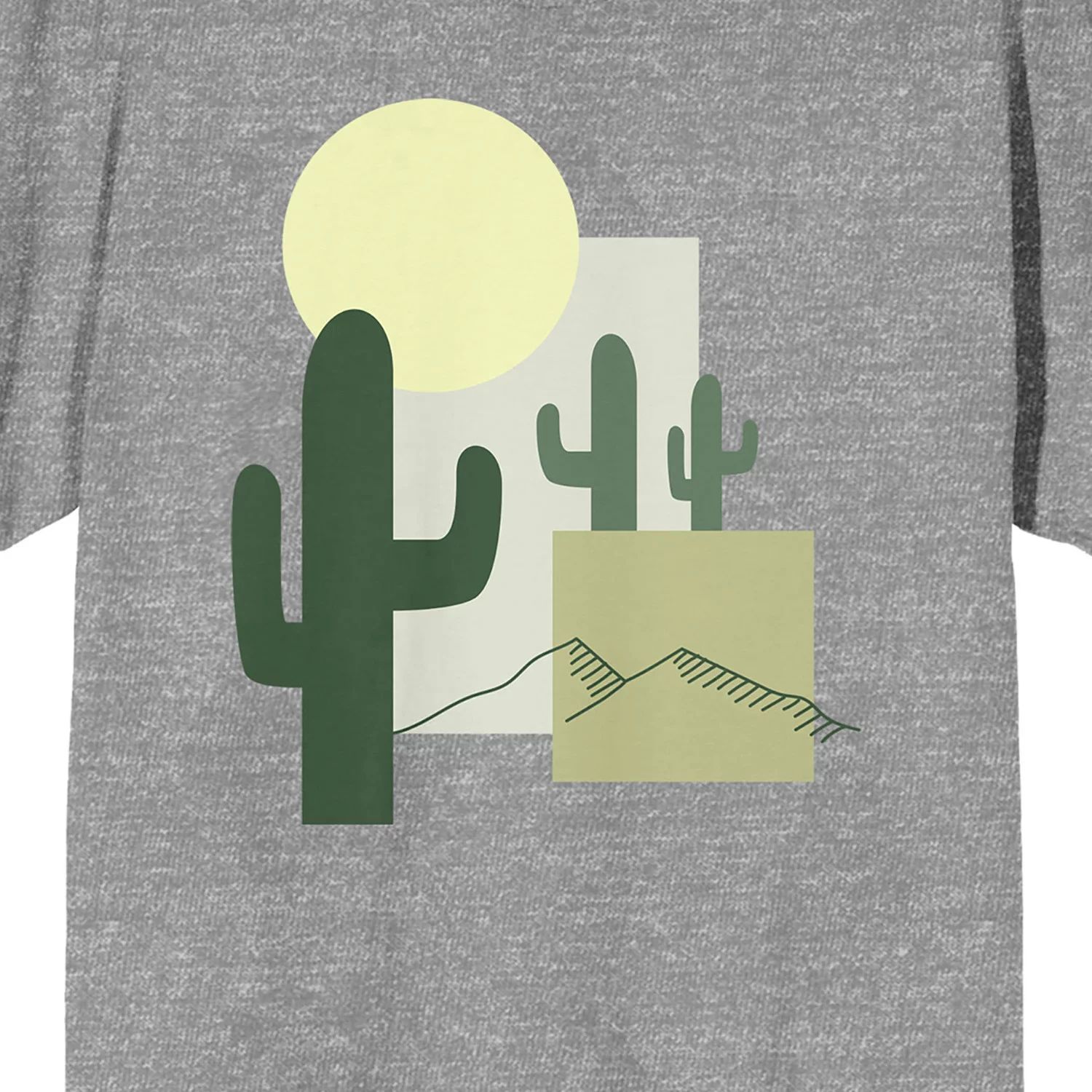 Мужская футболка Natural World Cactus Scene Licensed Character