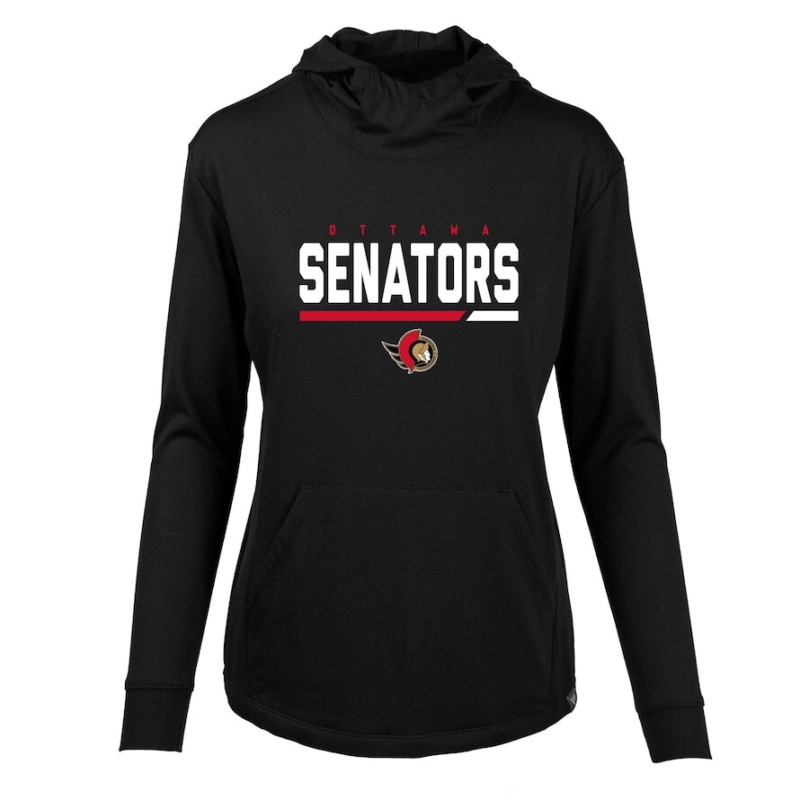 

Футболка с длинным рукавом Levelwear Ottawa Senators, черный