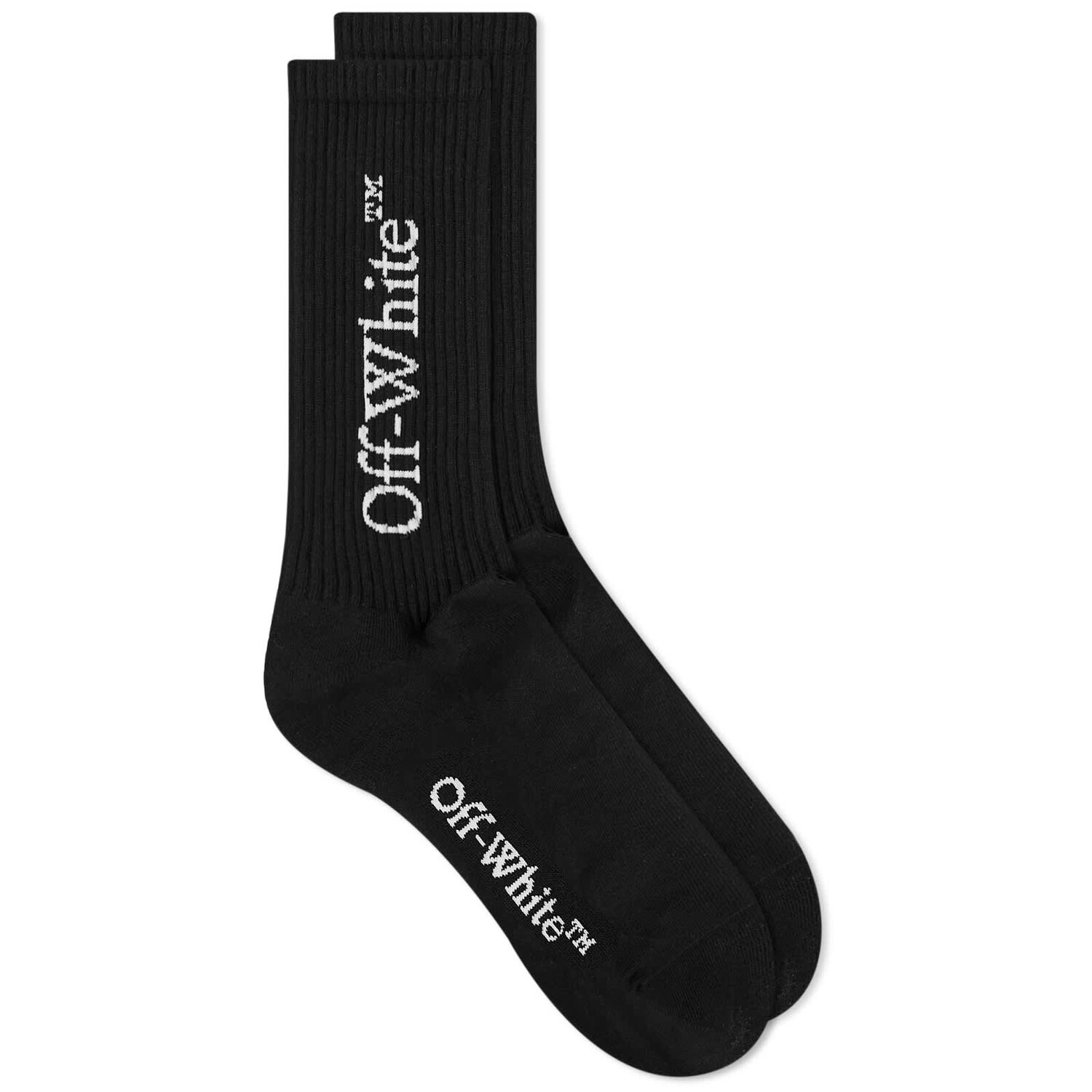 

Носки Off-White Bookish, цвет Black & White