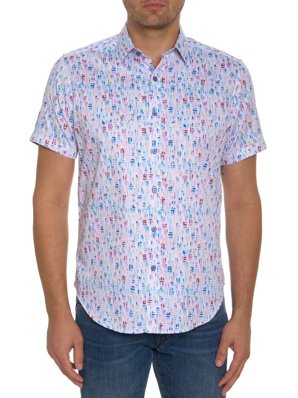 

Рубашка с короткими рукавами Carlyle Robert Graham, разноцветный