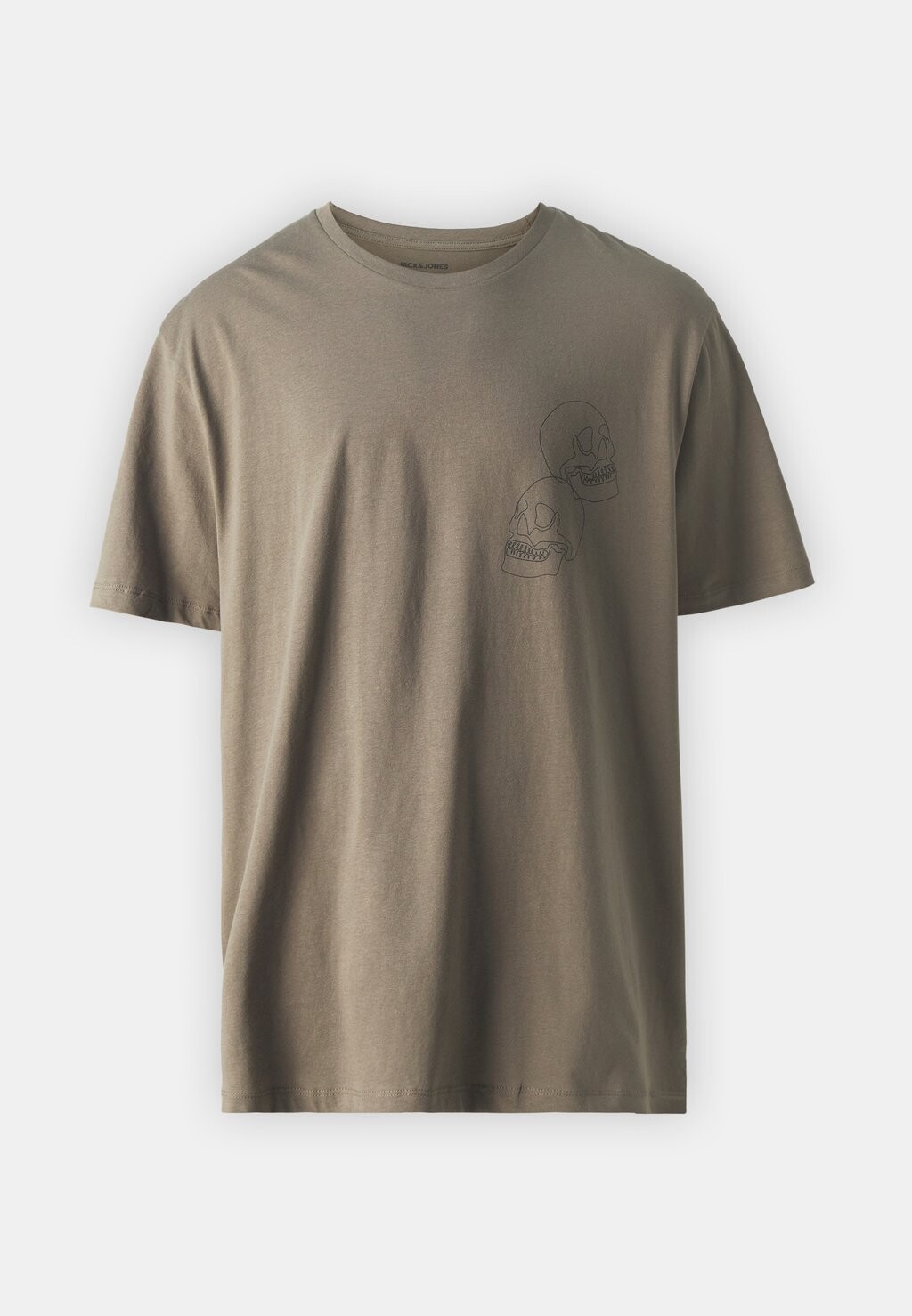 

Принт на футболке JJSCULLY TEE CREW NECK Jack & Jones, бежевый