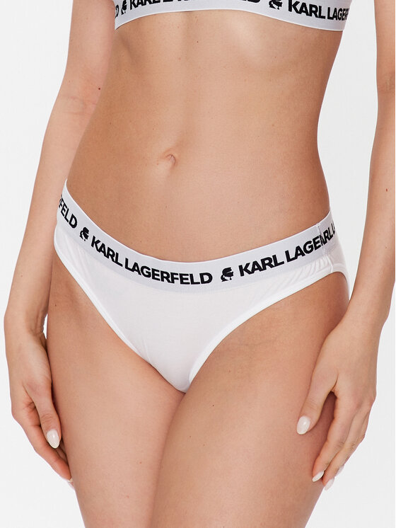 Классические женские трусики Karl Lagerfeld, белый