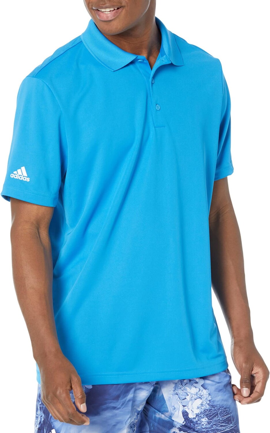 

Рубашка поло Performance Primegreen adidas, цвет Bright Blue