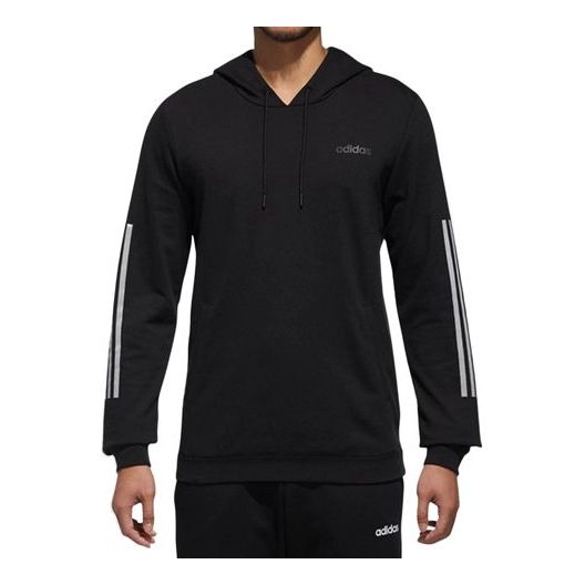 Толстовка adidas neo Ce 3s Hdy Sports Casual Hooded Sweater Men's Black, черный