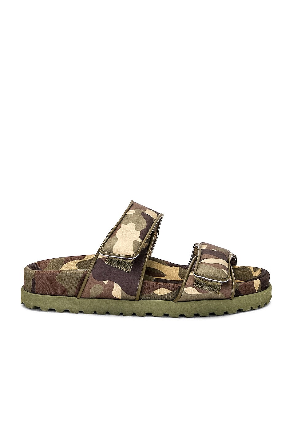 

Сандалии Gia Borghini X Pernille Teisbaek Leather Platform, цвет Classic Camo