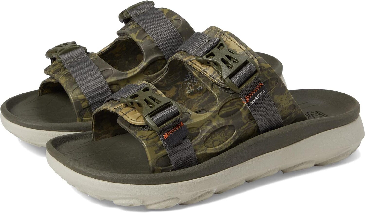 

Сандалии Hut Ultra Wrap Merrell, цвет Olive
