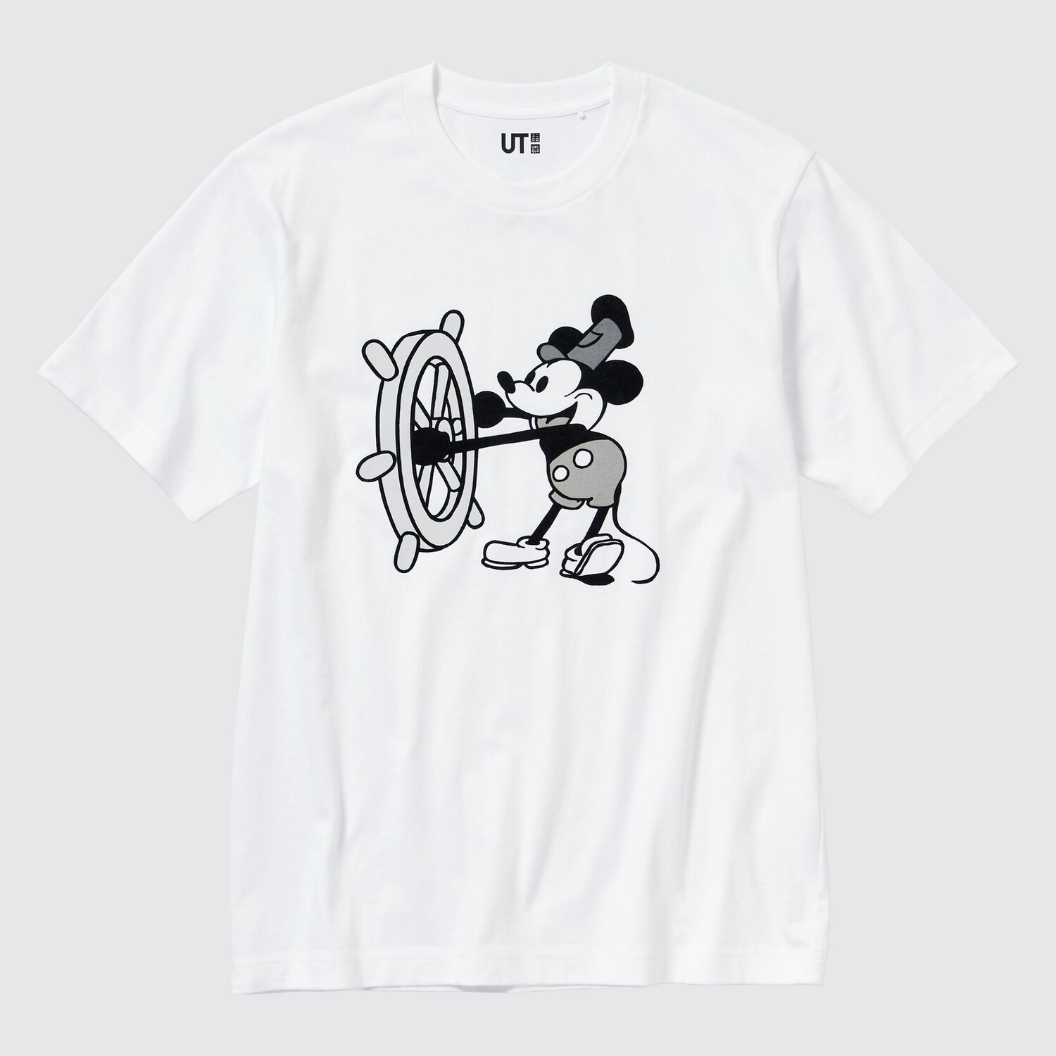 

MAGIC FOR ALL FOREVER UT (Футболка с коротким рукавом и рисунком) - Микки Маус UNIQLO, белый