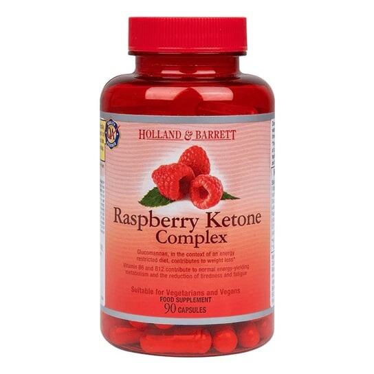 

Holland & Barrett, Малиновый кетоновый комплекс, 90 капсул. Inna marka