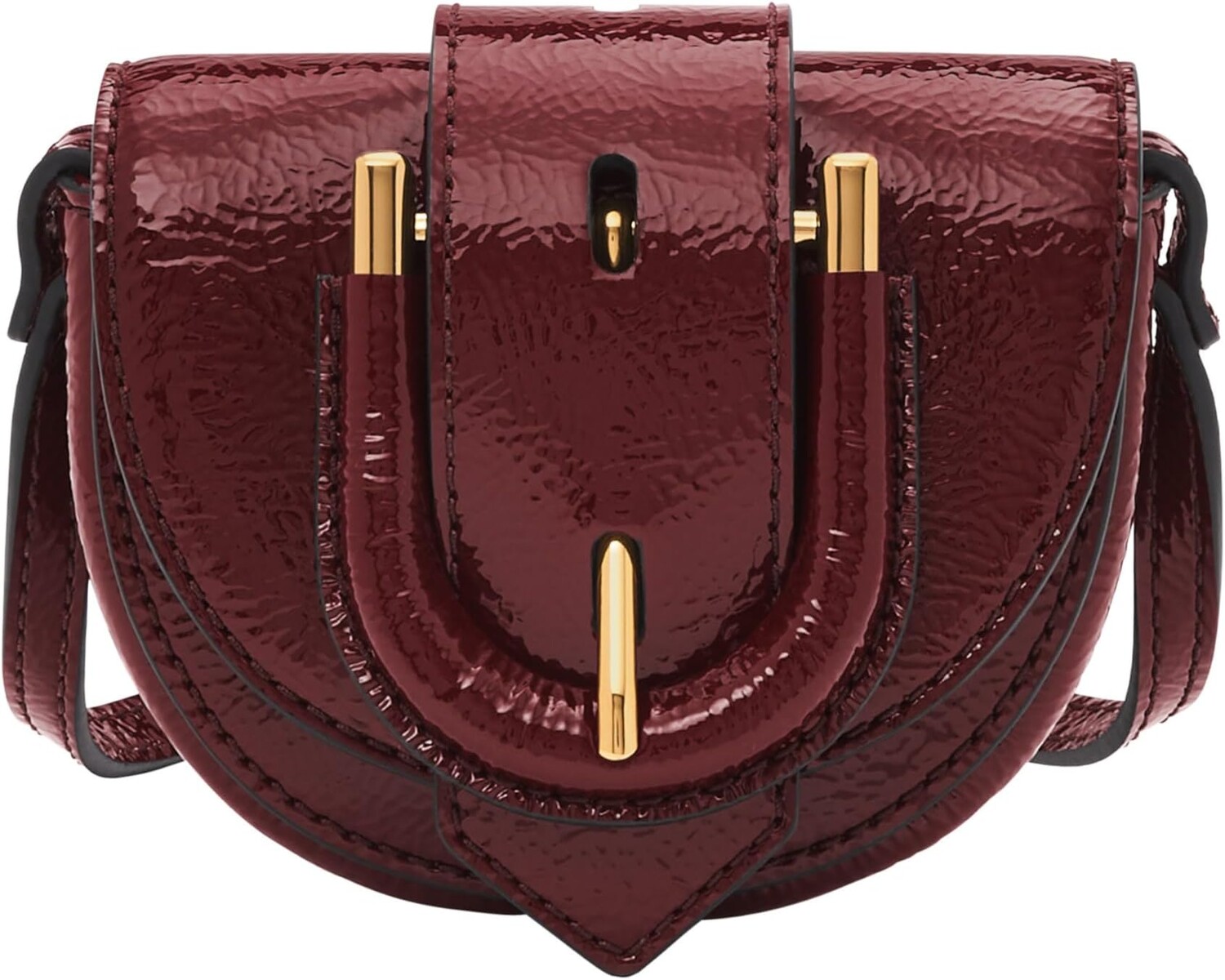 

Сумка Harwell Micro Flap Crossbody Fossil, цвет Red Mahogany