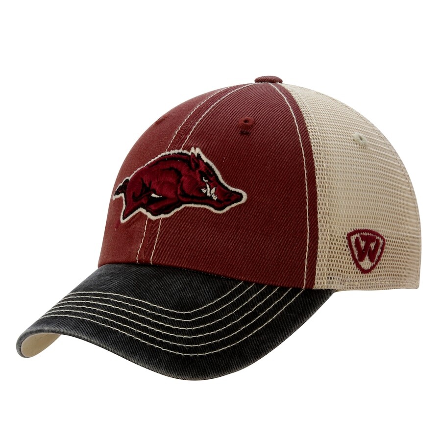 

Бейсболка Top of the World Arkansas Razorbacks, кардинал