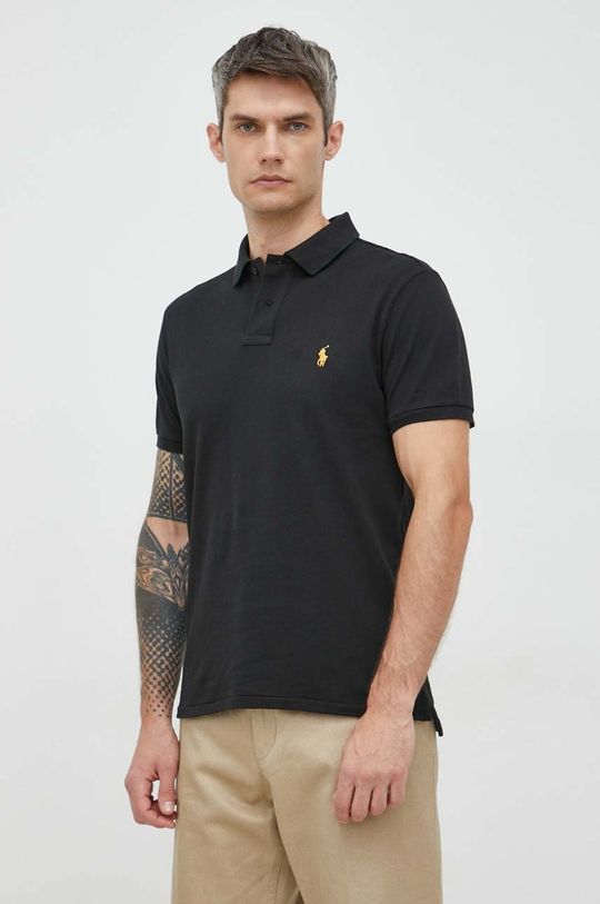 Polo Ralph Lauren черное поло