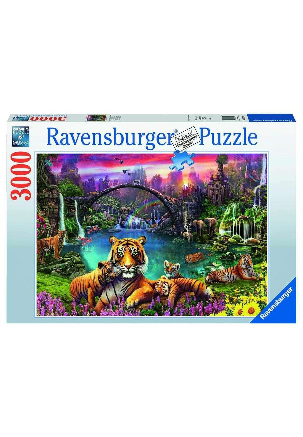 

Пазл TIGER IN PARADIESISCHER LAGUNE Ravensburger, цвет mehrfarbig