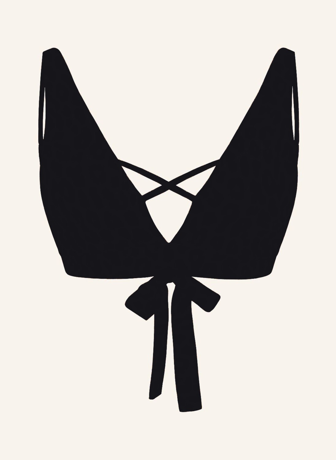 

Топ бикини LANASIA Bustier MYKONOS, черный