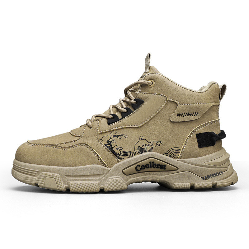 

Мужские ботинки Cahhrrn X Martin Boot Men Beige City Camel