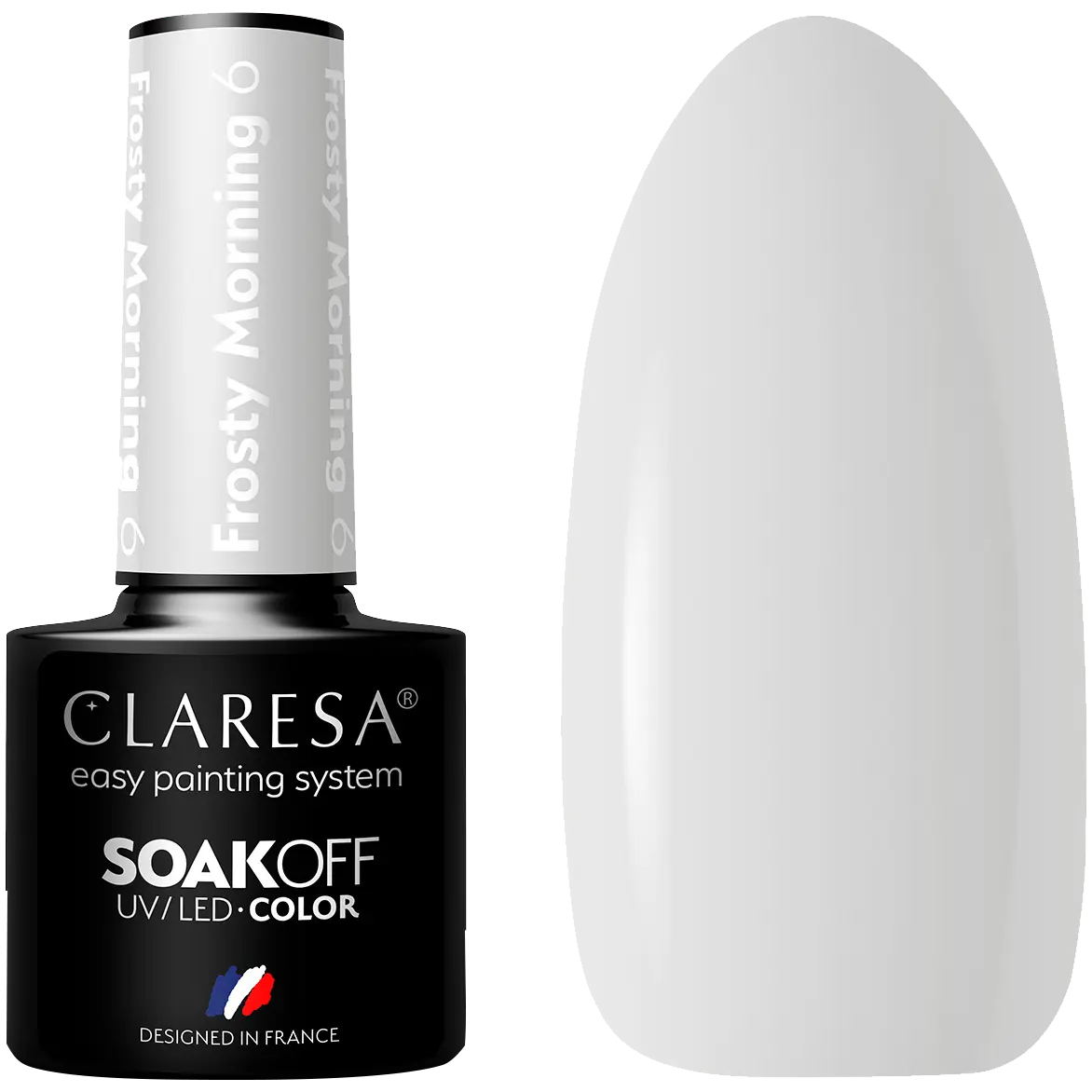 

Гибридный лак для ногтей 6 Claresa Frosty Mornning, 5 гр