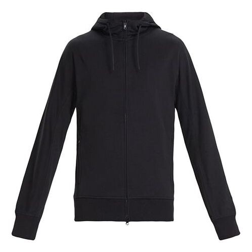 Толстовка Men's Y-3 Sleeve Logo Casual Jacket Black, черный брюки y 3 adidas размер xs черный