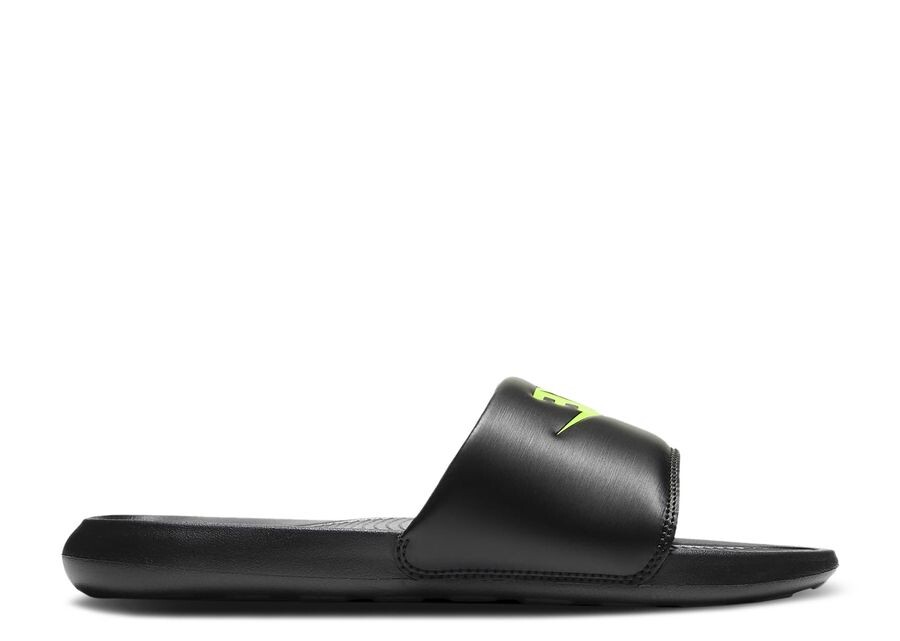 

Кроссовки Nike Victori One Slide 'Black Volt', черный