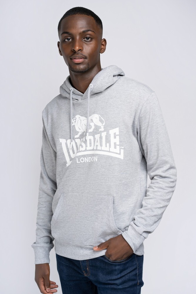 

Толстовка Lonsdale Hoodie Fremington, серый