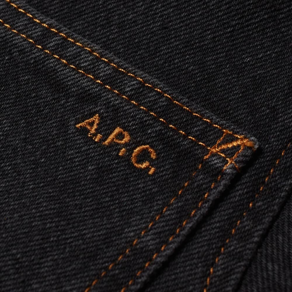 

A.P.C. Джинсовая рубашка Graham, черный