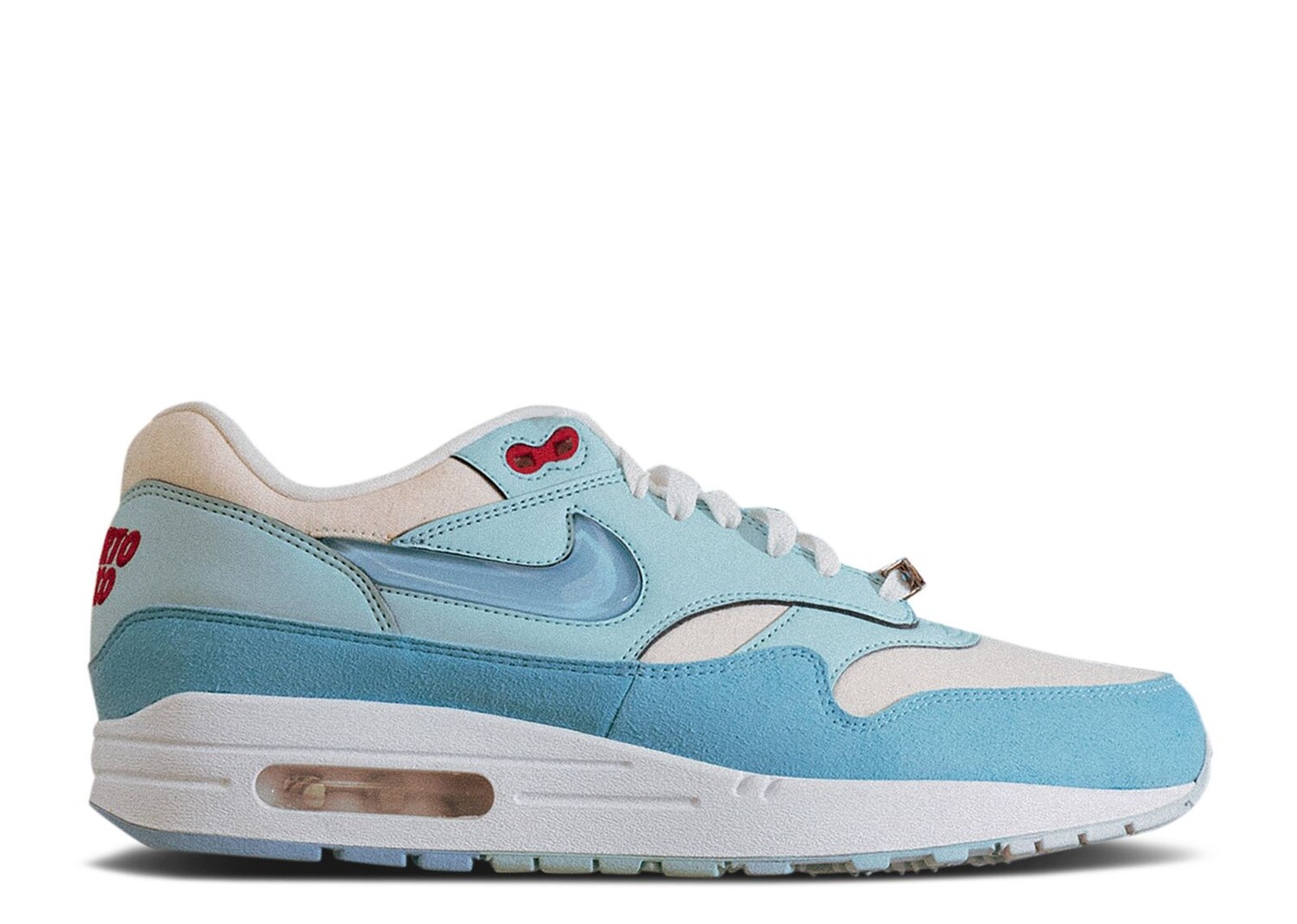 

Кроссовки Nike Air Max 1 'Puerto Rico Day - Blue Gale', синий