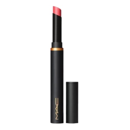Губная помада Mac Powder Kiss Velvet Blur Slim Stick Lipstick 898 Sheer Outrage Grapefruit Pink, Mac Cosmetics