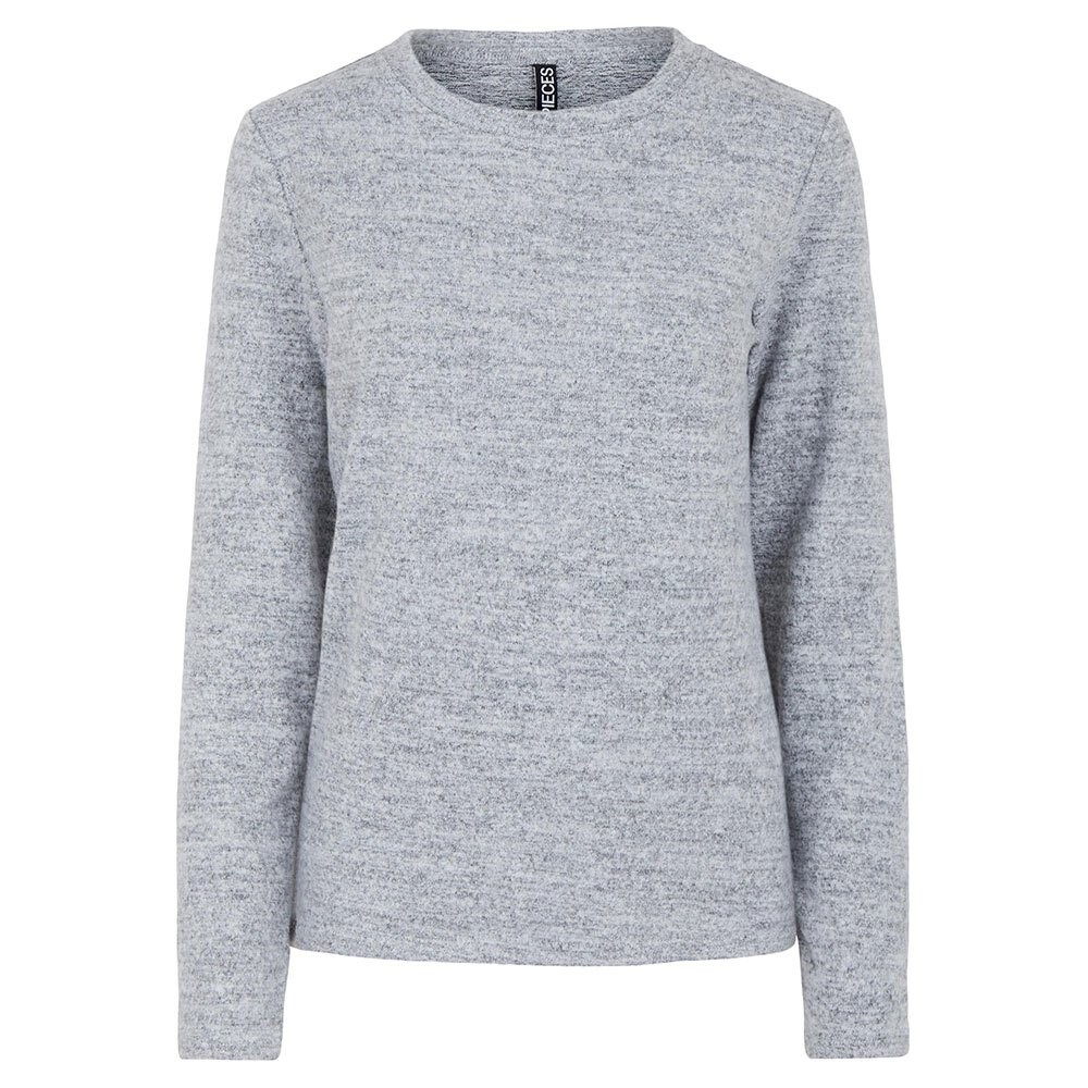 

Футболка с длинным рукавом Pieces Pam O Neck, серый