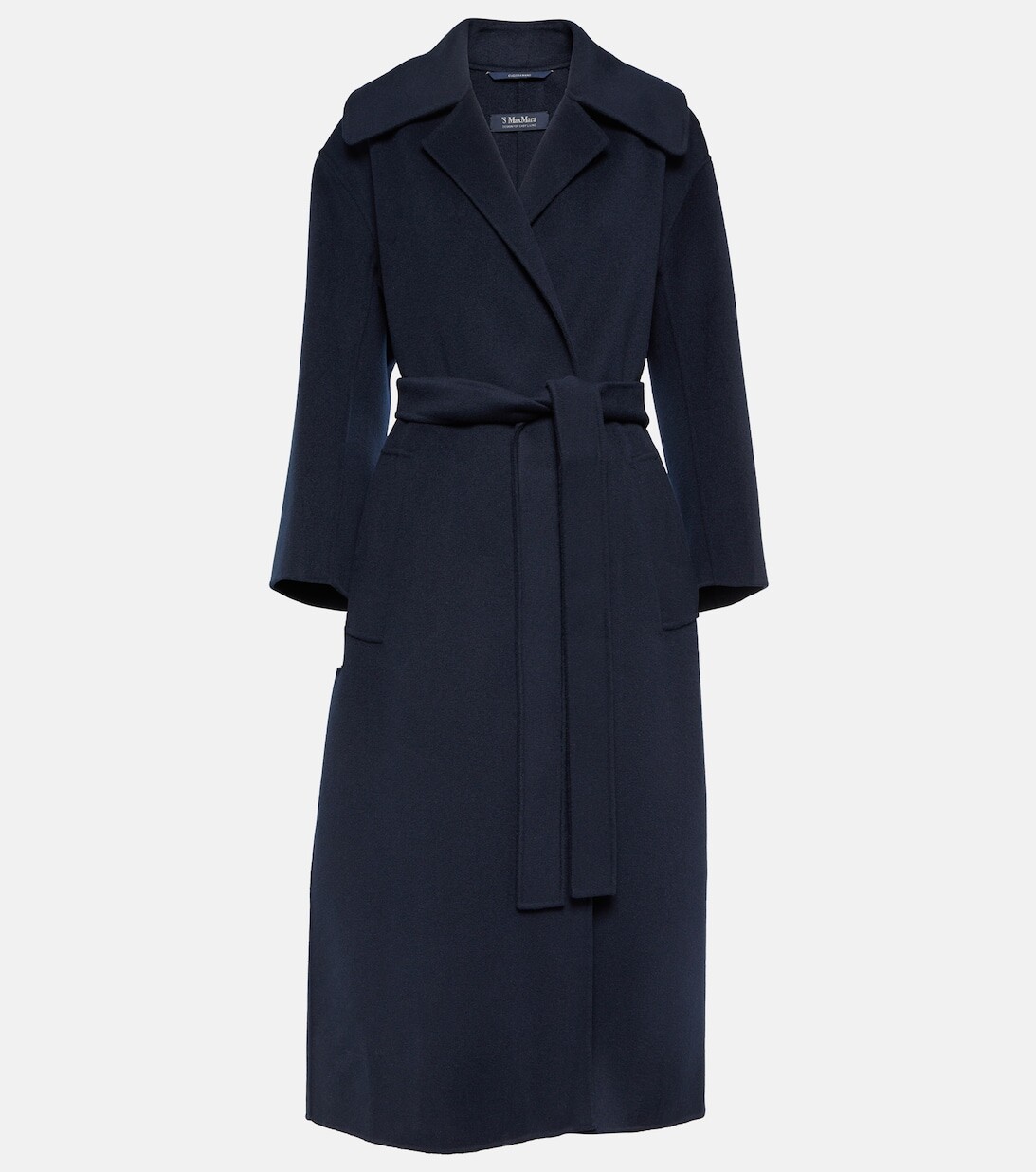 

Пальто Giuletta из натуральной шерсти с поясом 'S MAX MARA, синий