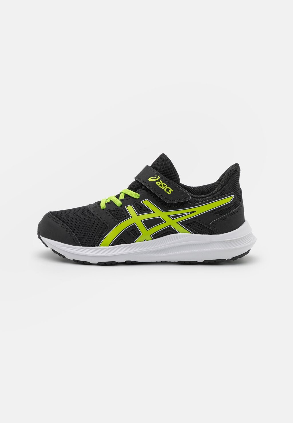 

Кроссовки нейтральные Jolt 4 Unisex ASICS, цвет black/lime zest