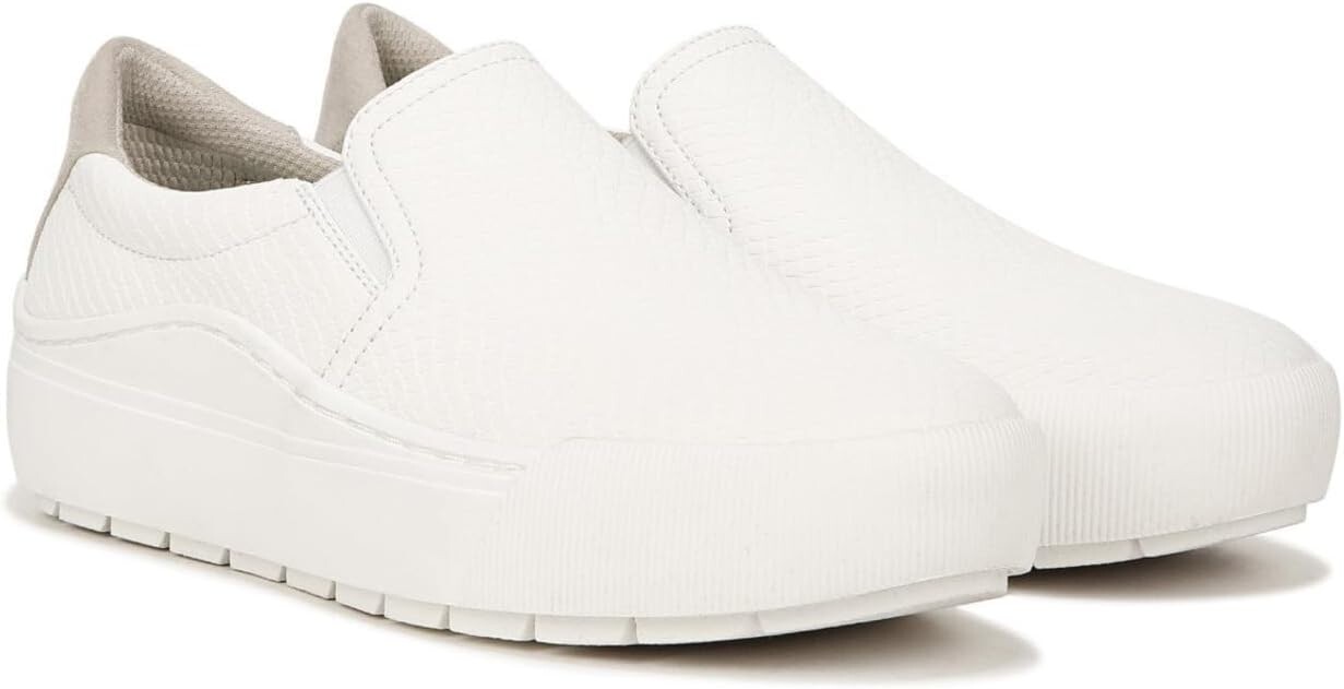 

Кроссовки Time Slip-On Dr. Scholl's, цвет White Synthetic, Белый
