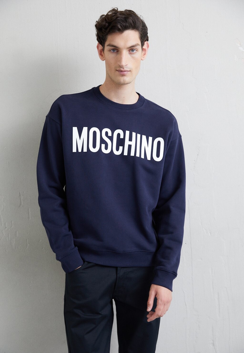 

Толстовка MOSCHINO, синий
