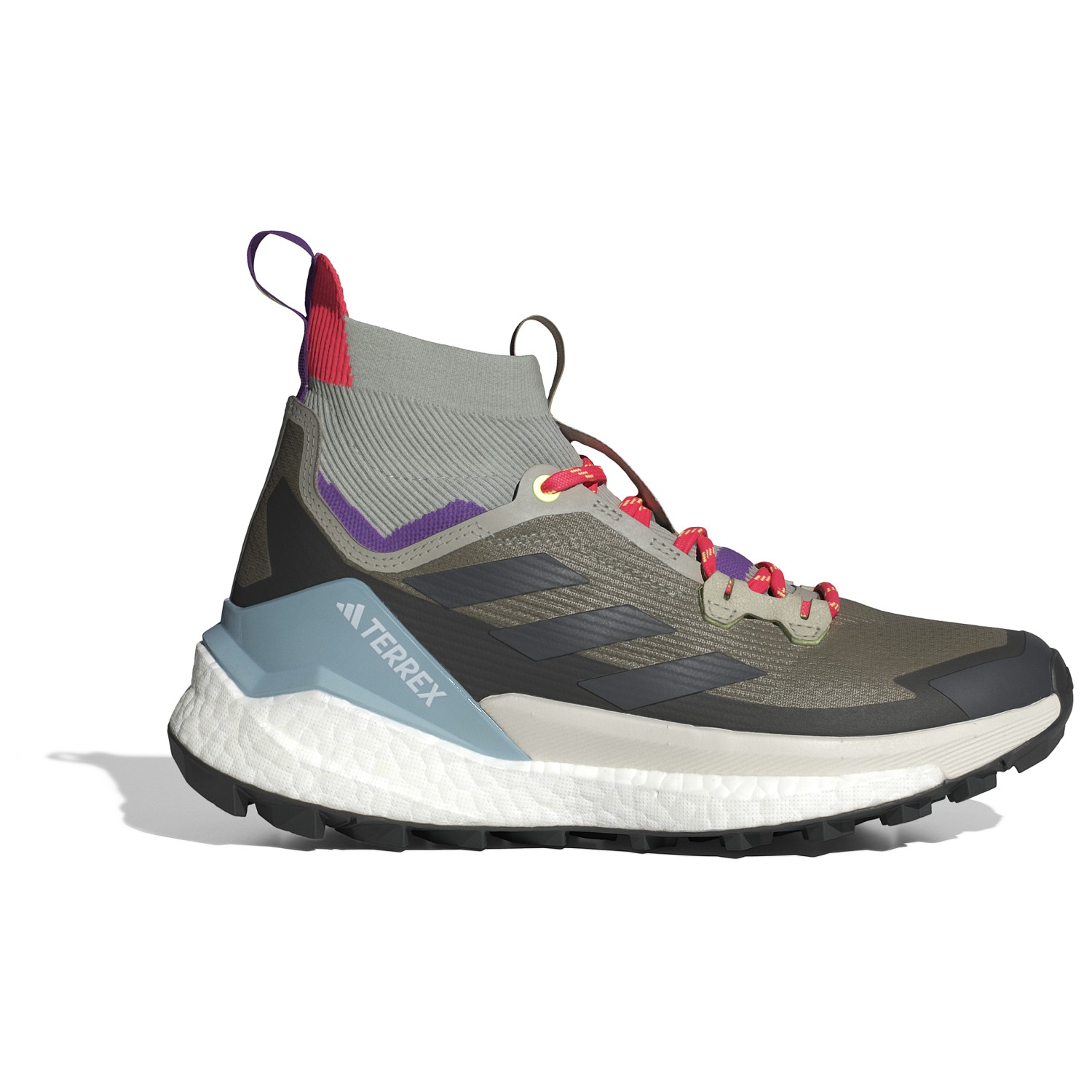 Ботинки для прогулки Adidas Terrex Women's Terrex Free Hiker 2, цвет Tracar/Carbon/Active Purple фото