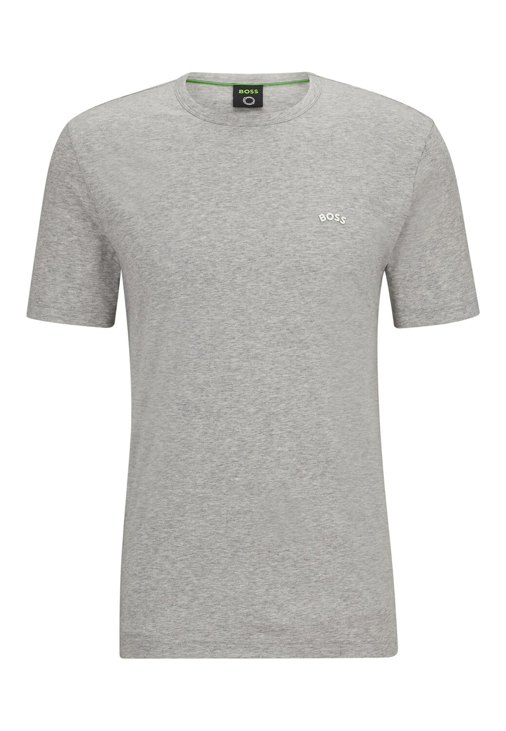 

Футболка BOSS TEE CURVED Regular Fit, зеленый