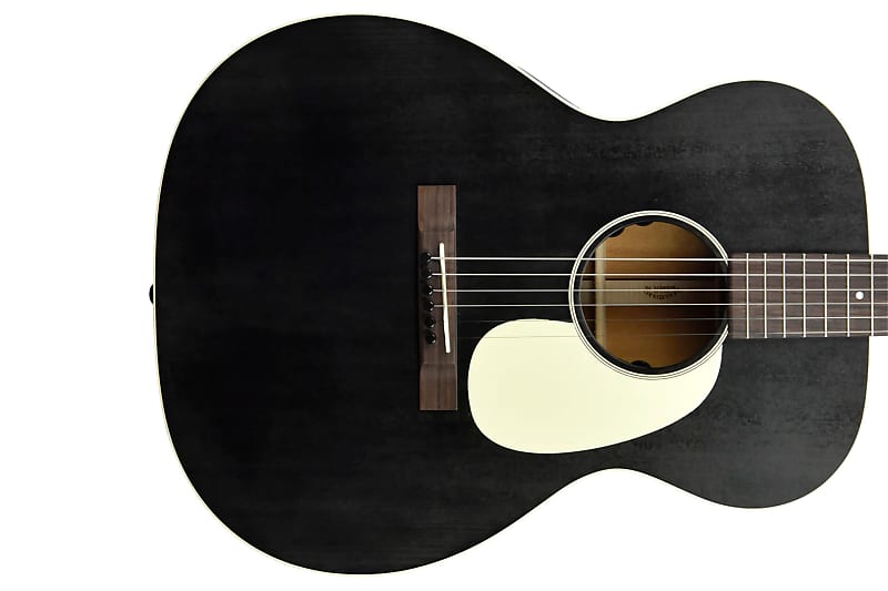 цена Акустическая гитара Martin 000-17E Black Smoke Acoustic Electric Guitar Margo