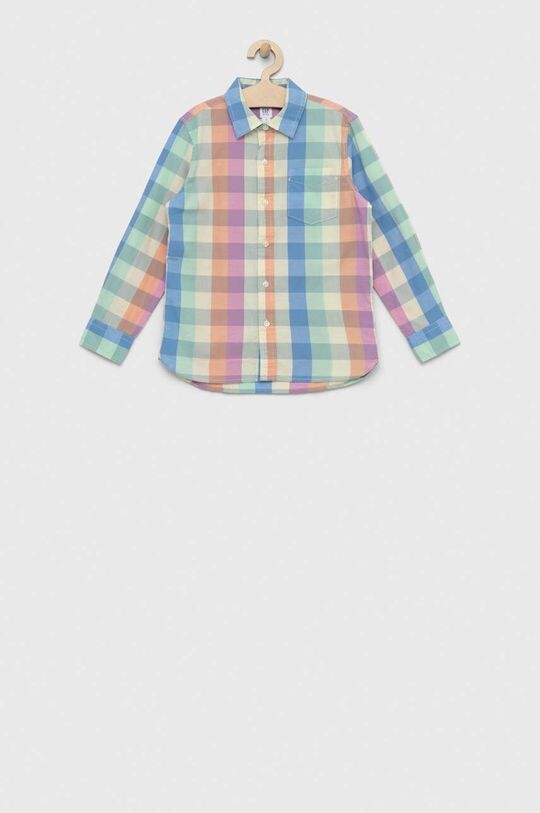 

Детская хлопковая рубашка GAP, мультиколор