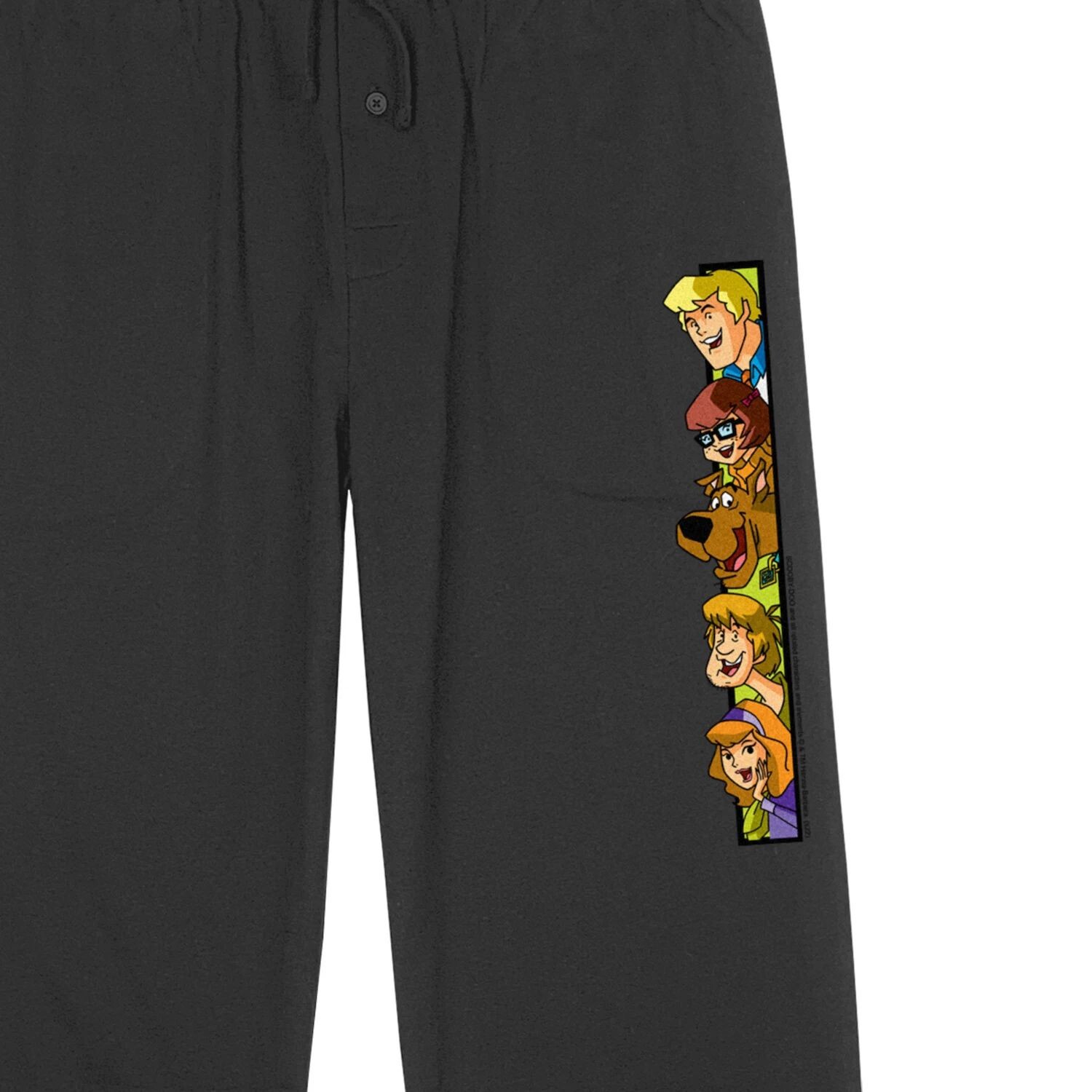 

Мужские брюки для отдыха Scooby Doo Peeking Mystery Gang Licensed Character
