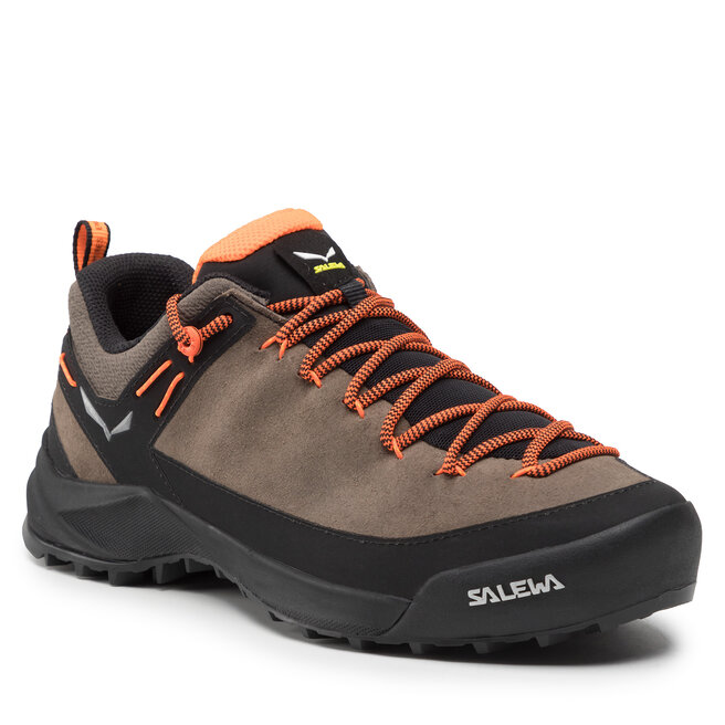 Трекинговые ботинки Salewa Wildfire Leather, коричневый трекинговые ботинки salewa wildfire edge серый