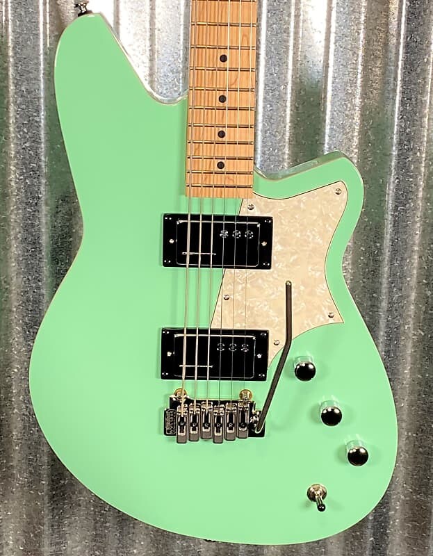 

Электрогитара Reverend Guitars Descent W Oceanside Green Baritone Guitar #0508