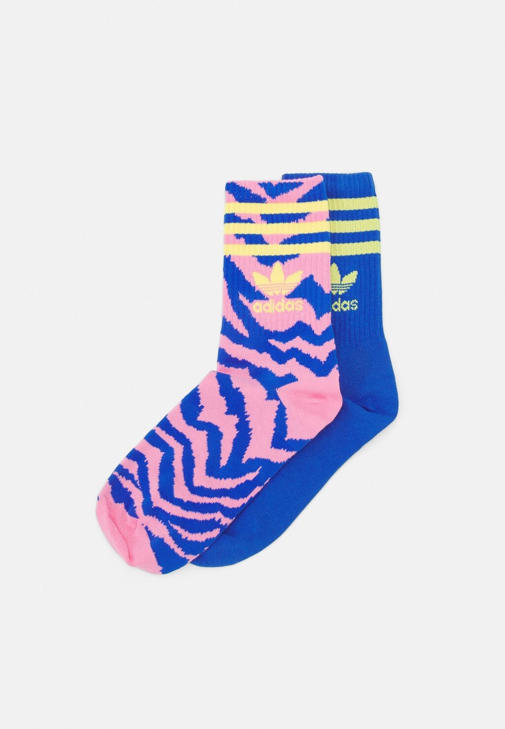 

Носки X FARM RIO CREW 2 PACK adidas, цвет Blue/Bliss Pink
