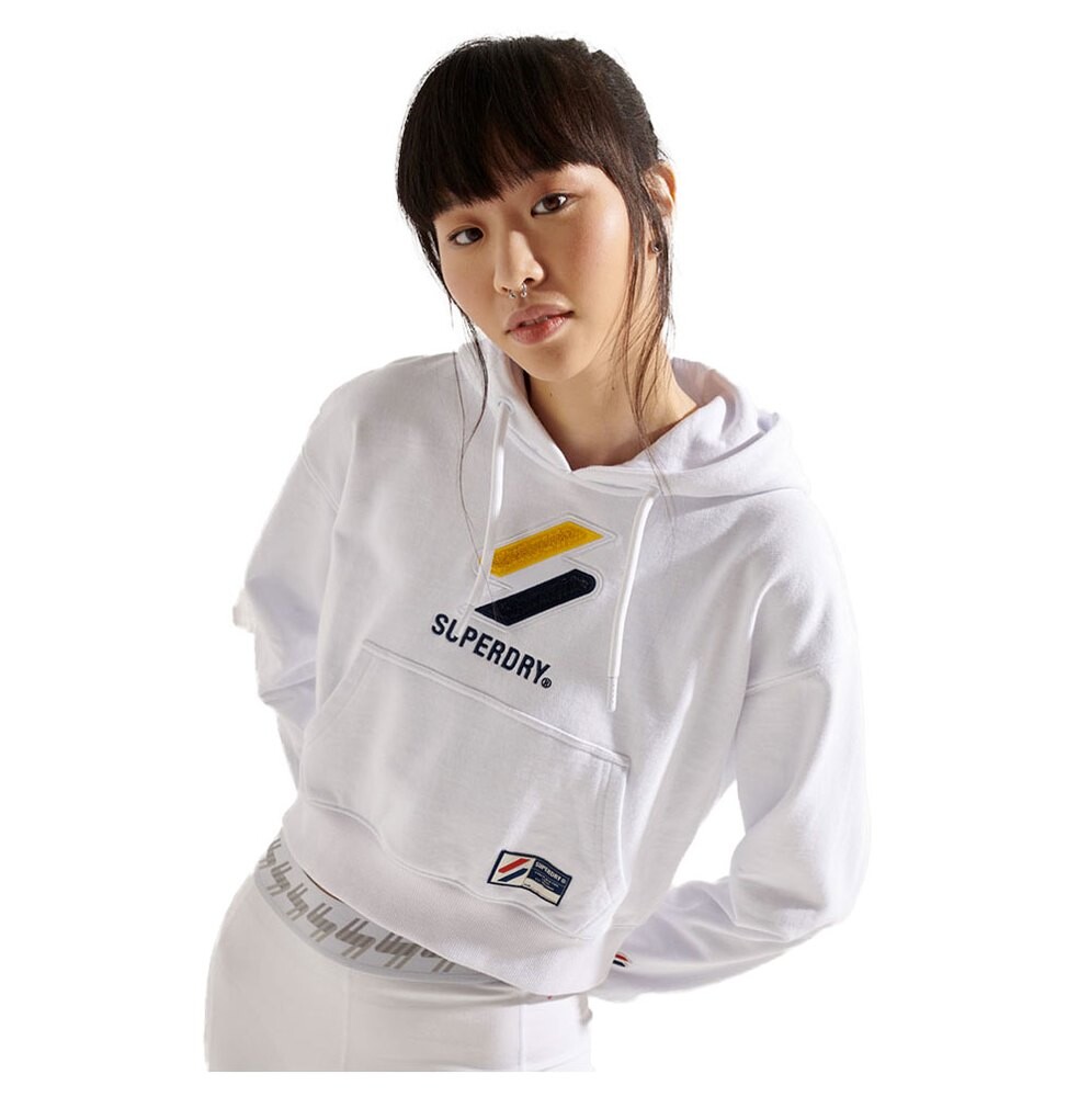 

Худи Superdry Sportstyle Classic Boxy, белый