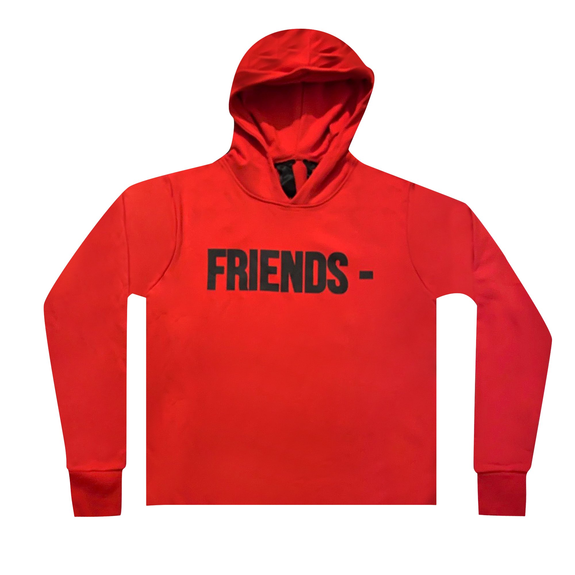 Толстовка Vlone Friends Красный/Черный 2021 men s 3d hoodie black hoodie and red stitching with flame c letter cool outdoor flame print hoodie