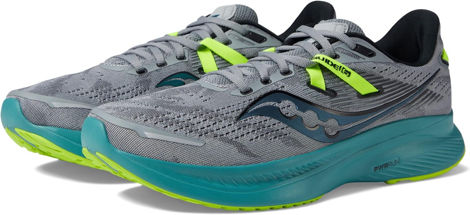 

Кроссовки Guide 16 Saucony, цвет Fossil/Moss