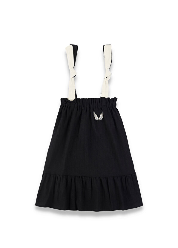 Двустороннее черно-белое короткое платье с цветными блоками для девочек Lally Things lally caitriona eggshells