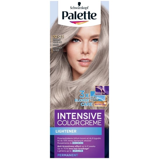 

Палитра Intensiv Color Creme Coloring Cream 12-21 Silver Ash Blonde, Palette