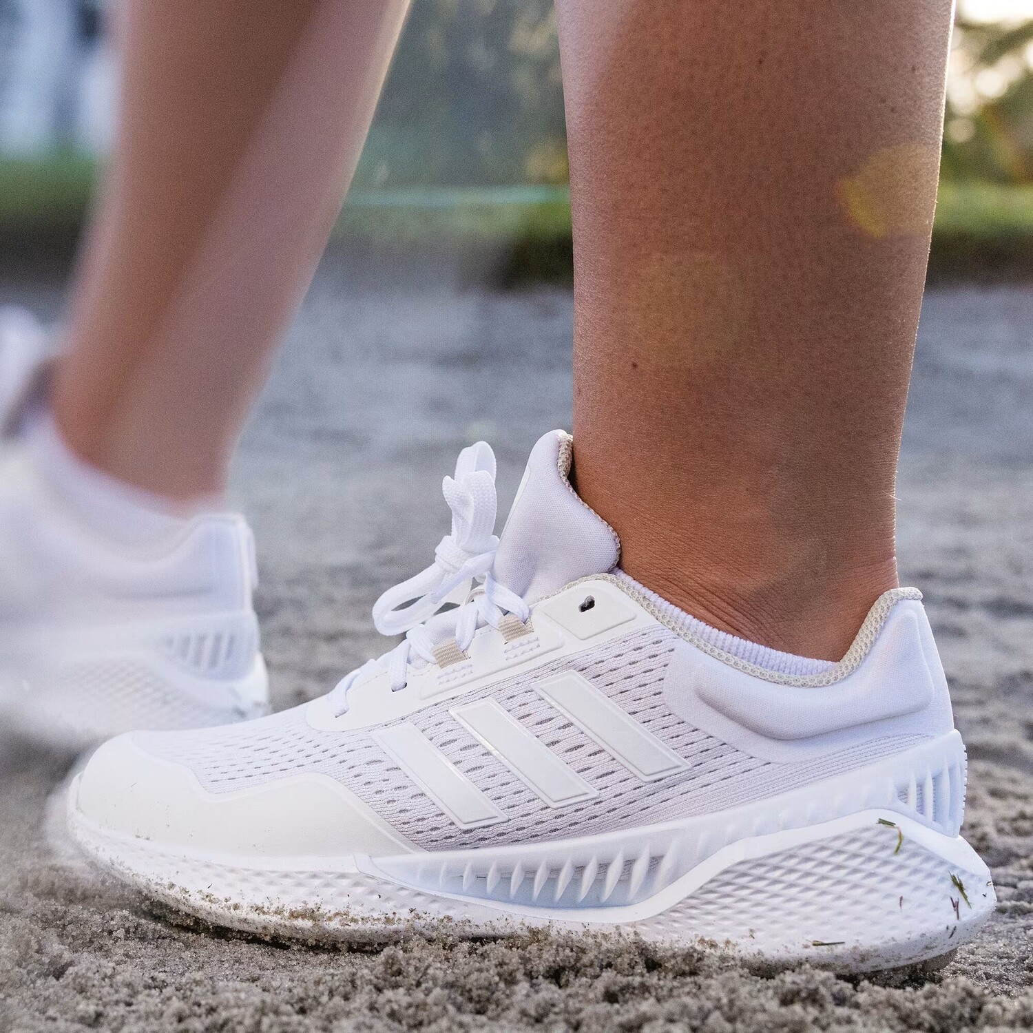 

Туфли для гольфа Summervent 24 Bounce низкие Adidas, цвет Cloud White/Cloud White/Alumina