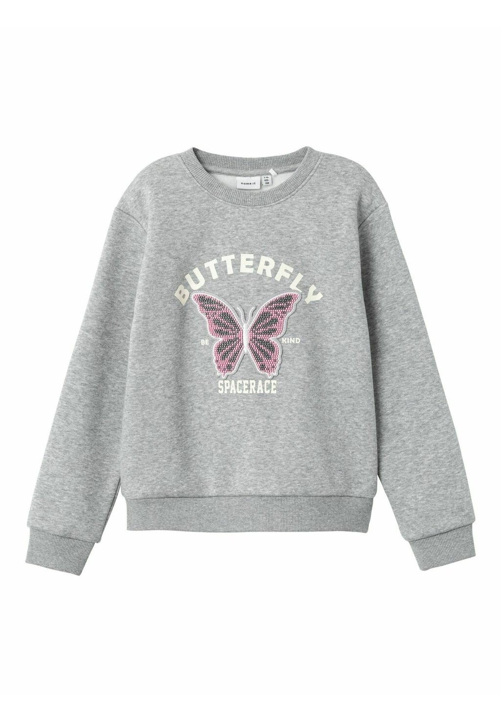 

Толстовка Loose Fit Name it, цвет grey melange