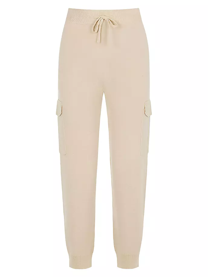 

Вязаные брюки карго Zion Knitss, цвет latte
