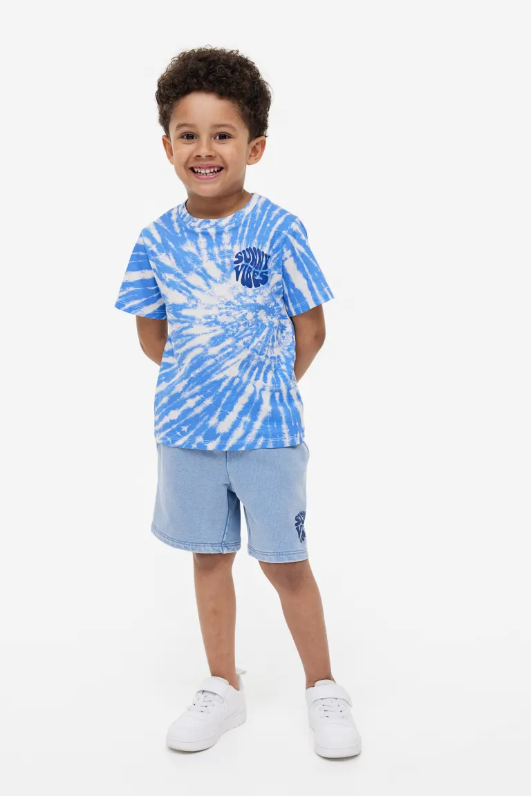 

Шорты без застежки H&M, синий